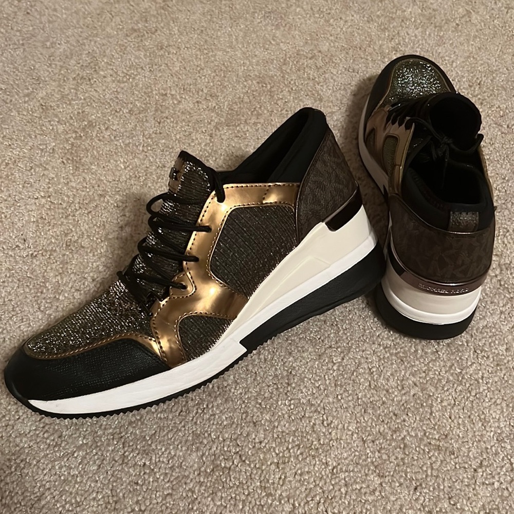 Michael Kors wedge sneakers